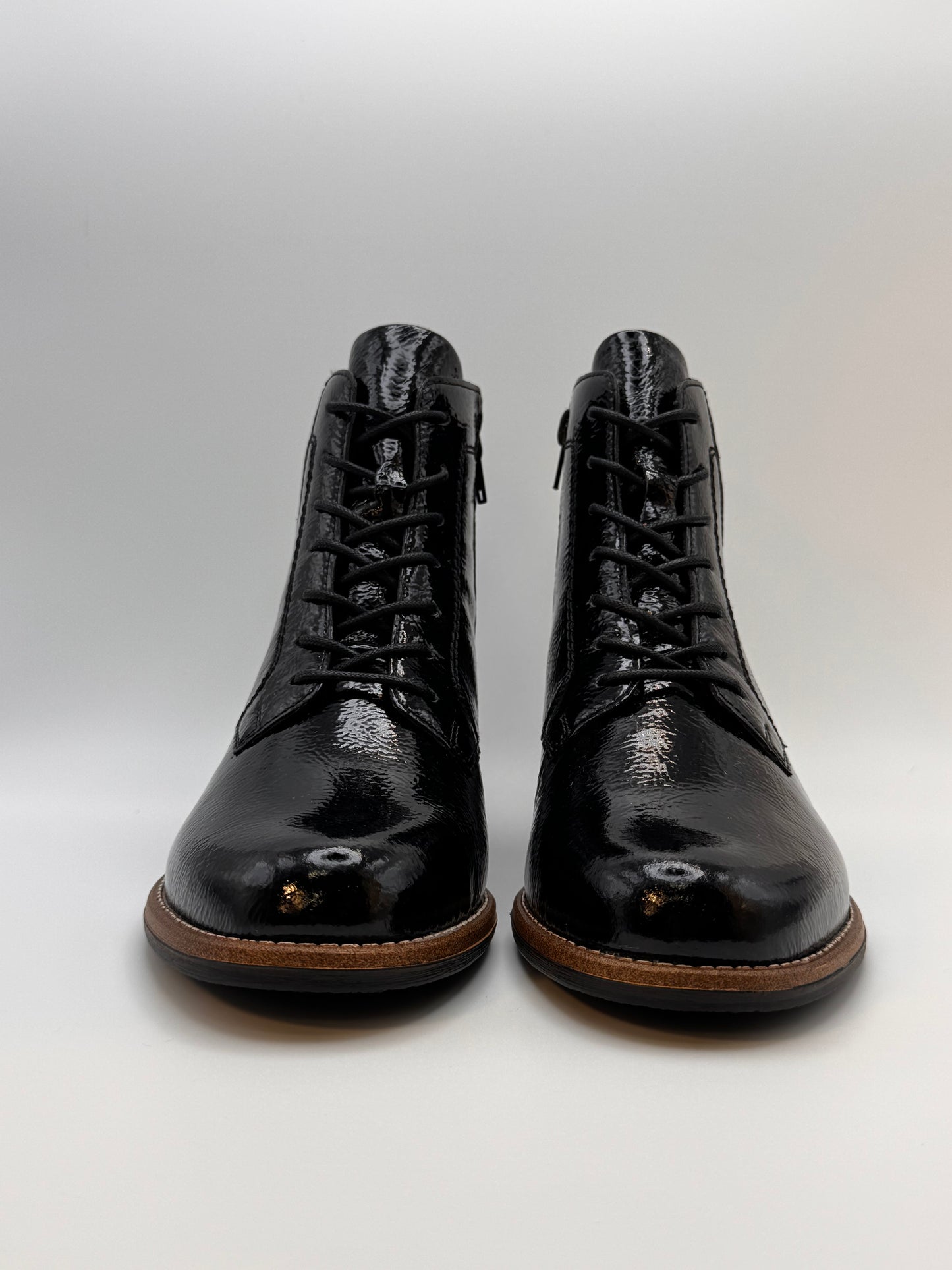 Boots vernis noir D0F79-00 Remonte