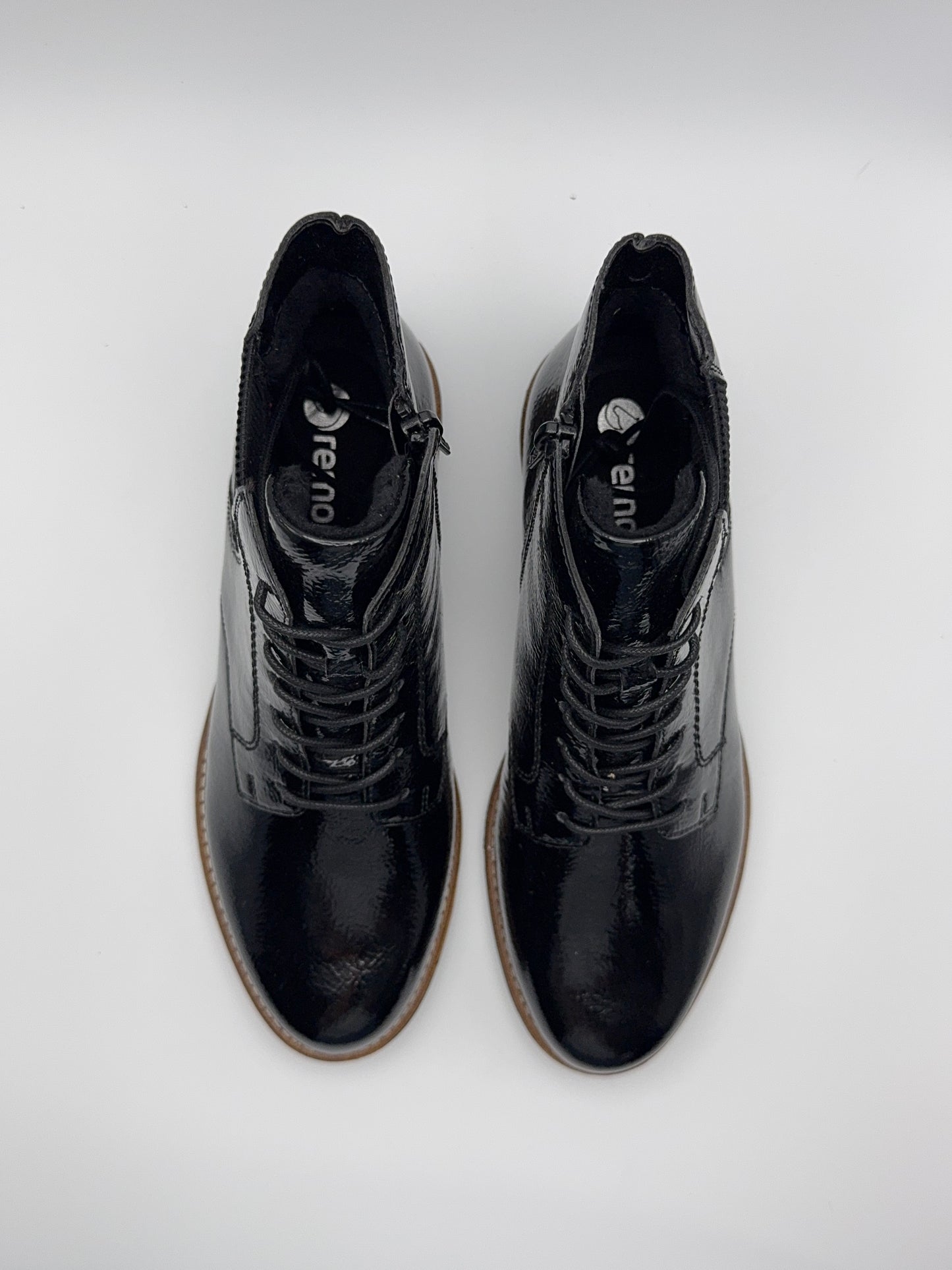 Boots vernis noir D0F79-00 Remonte