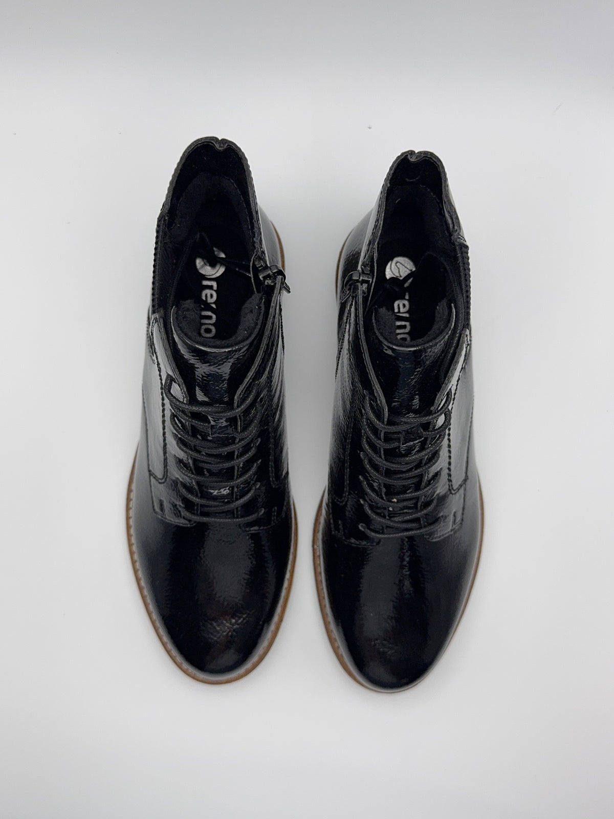 Boots vernis noir D0F79-00 Remonte