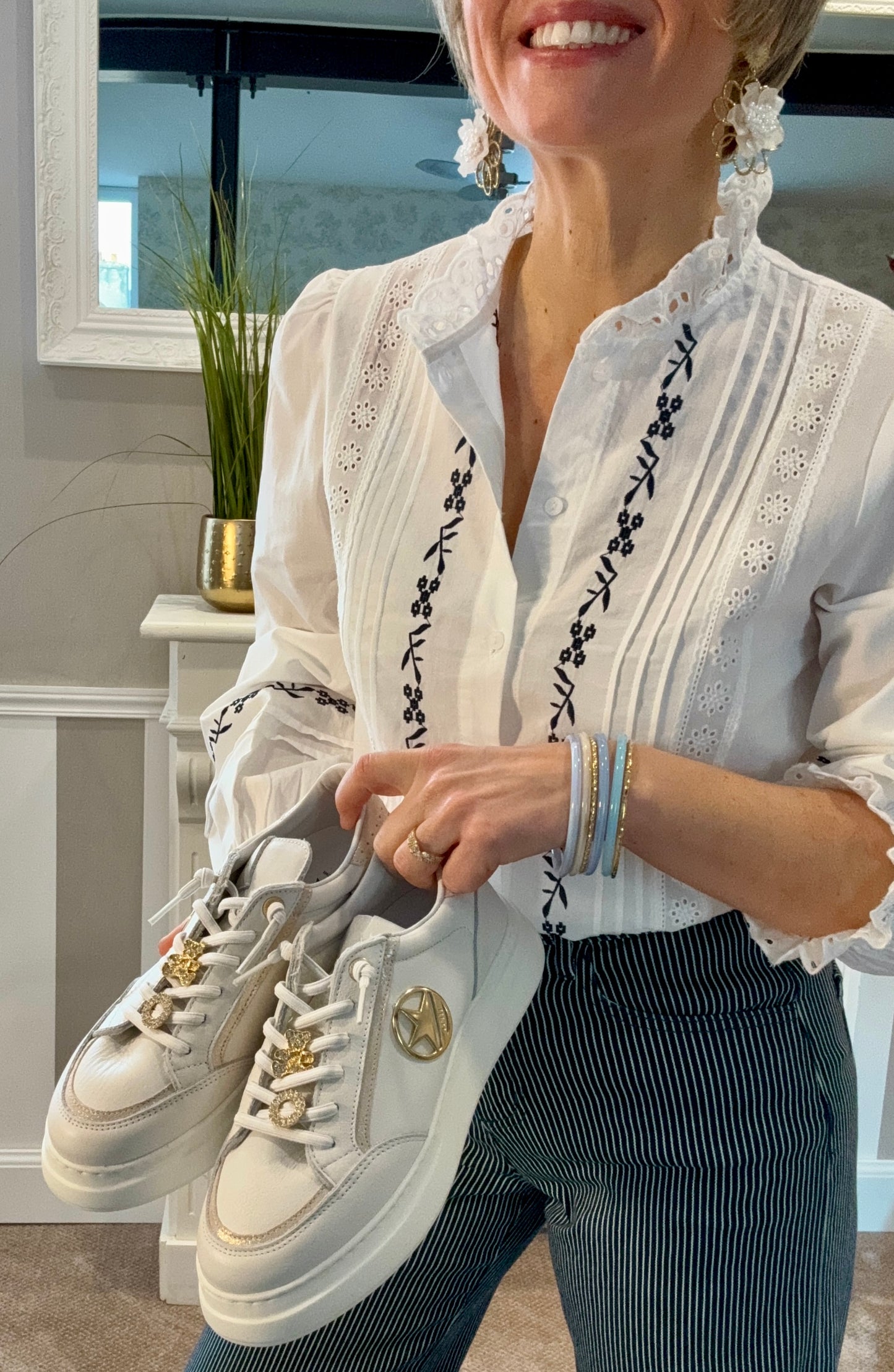 Baskets blanches Cetti