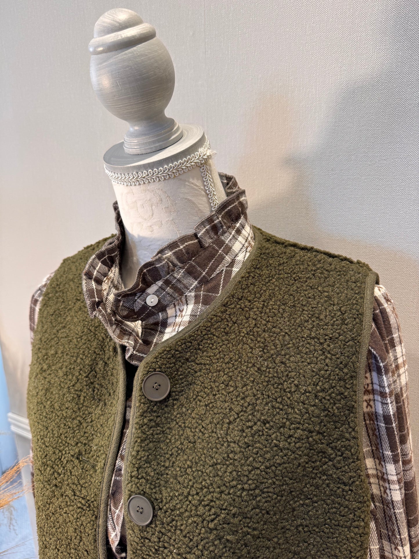 Le gilet sans manche uni Lund