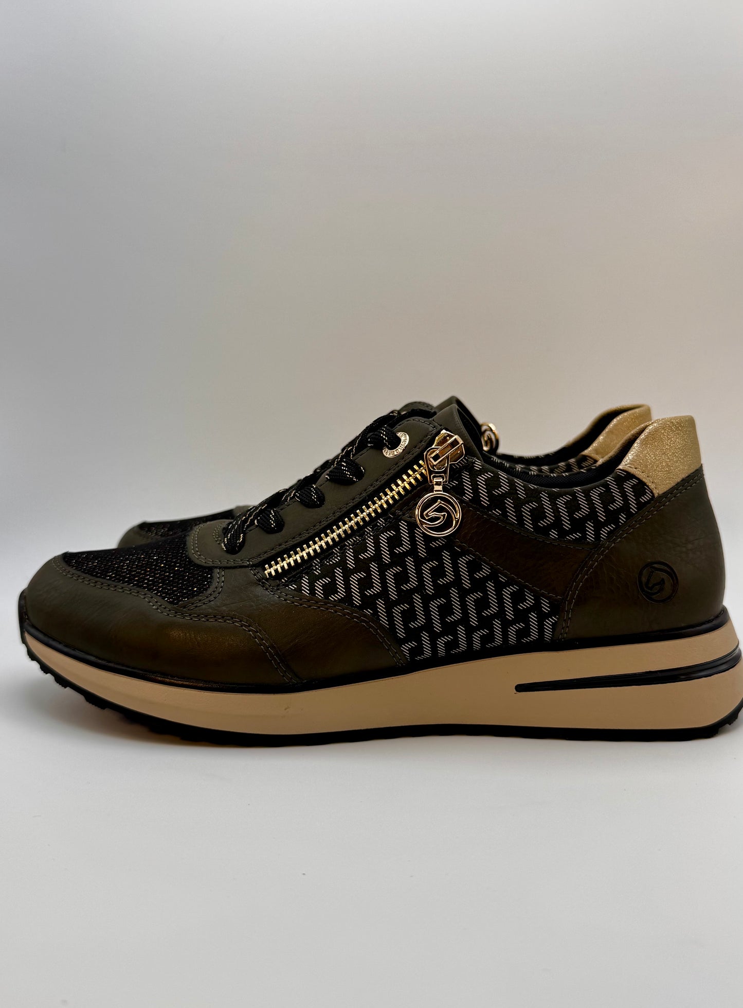 Sneaker kaki D1G08-54 Remonte