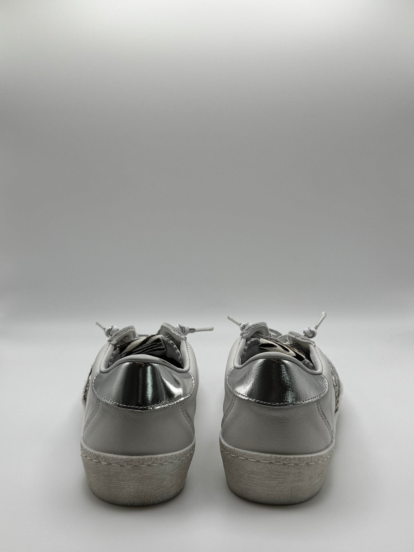 Baskets fines blanches Cetti C-1342