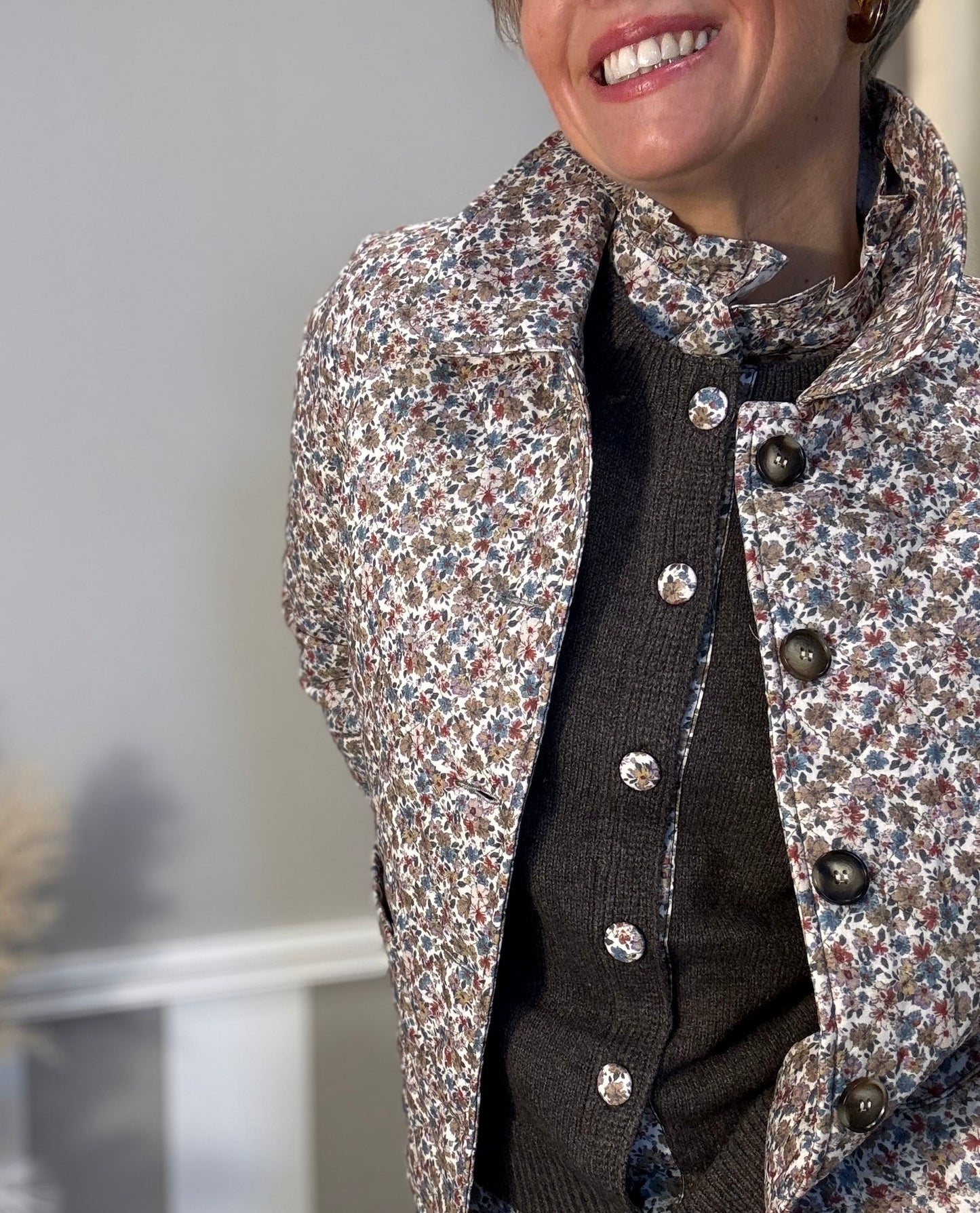 La veste liberty en coton