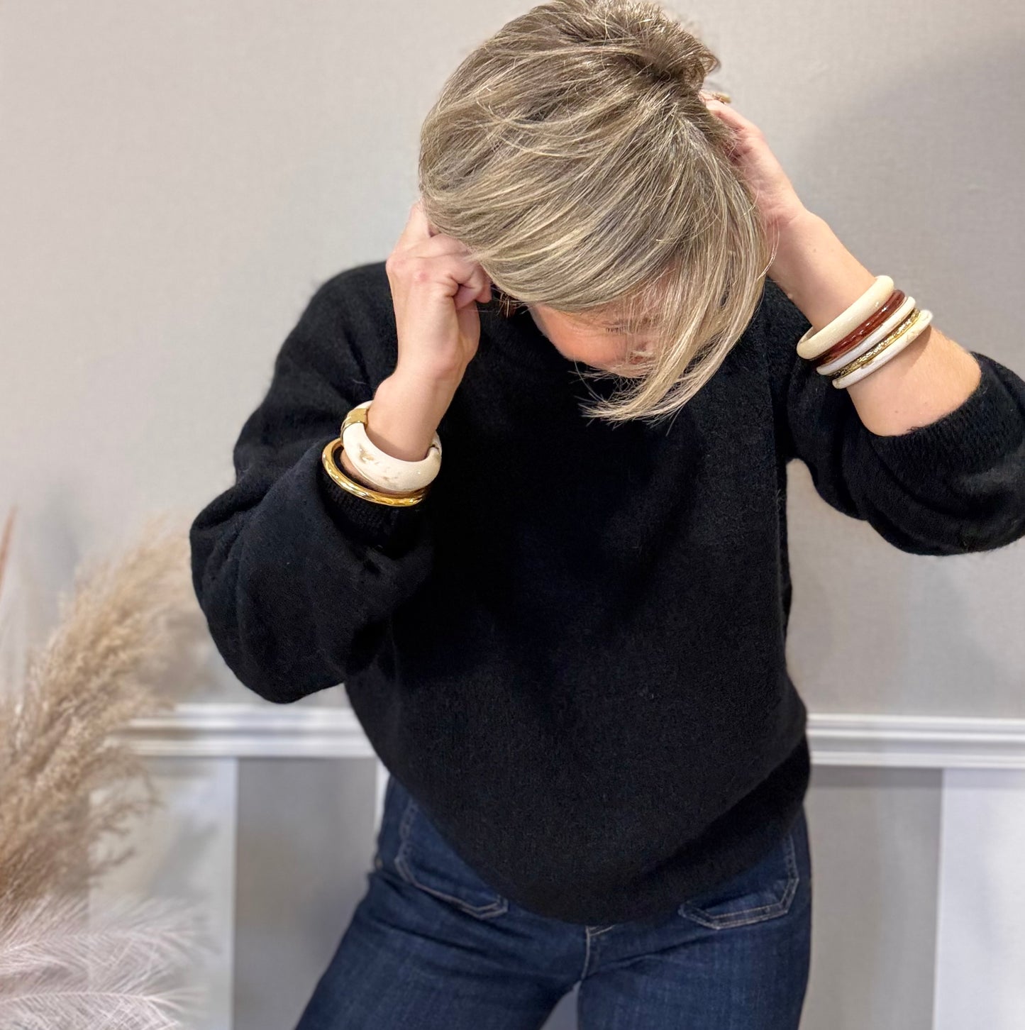 Le pull à col roulé Naïs