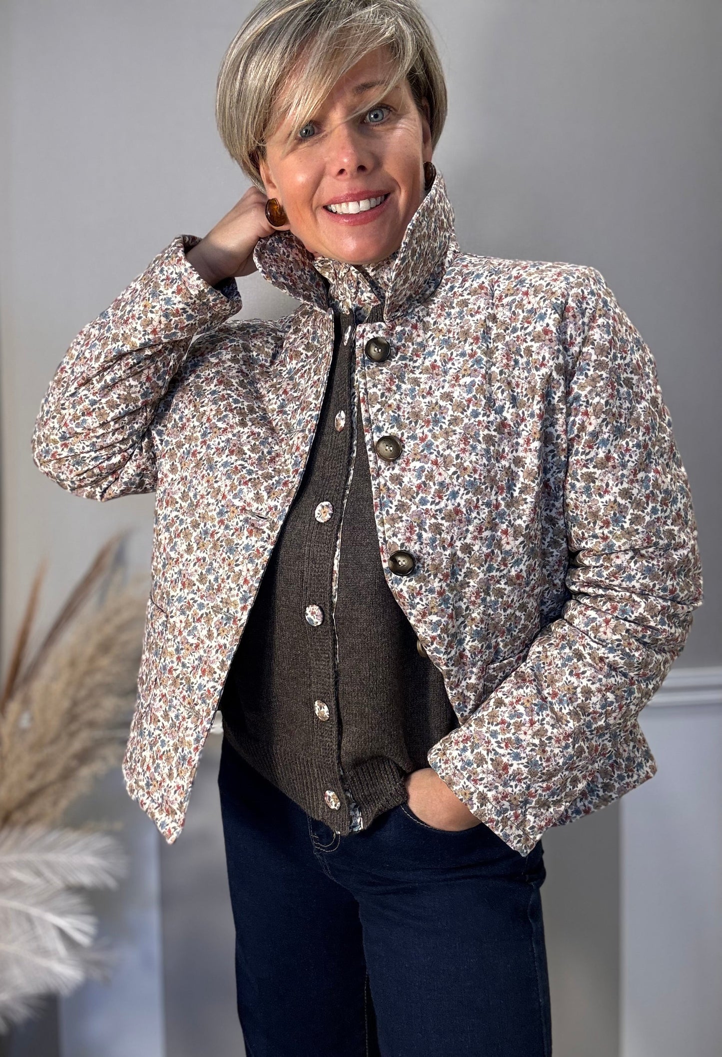 La veste liberty en coton