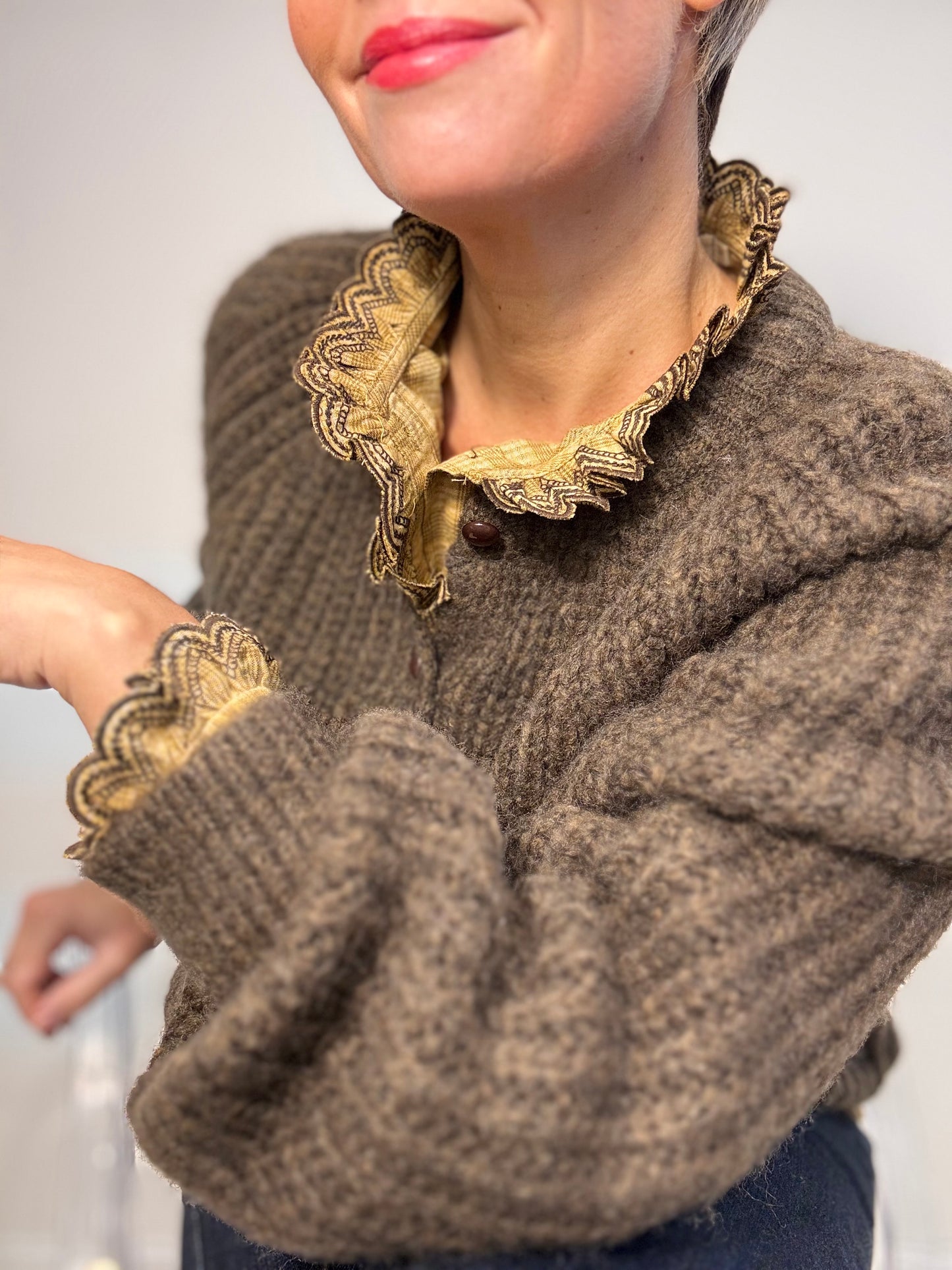 Le Gilet grosse maille Bérengère