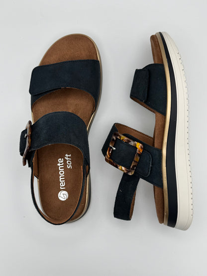 Sandales bleues marine Remonte D1J62