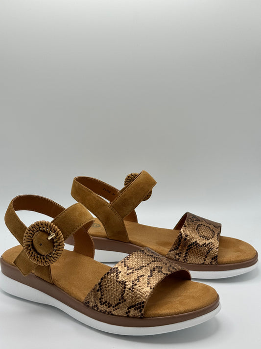 Sandales Acadie Camel Fugitive