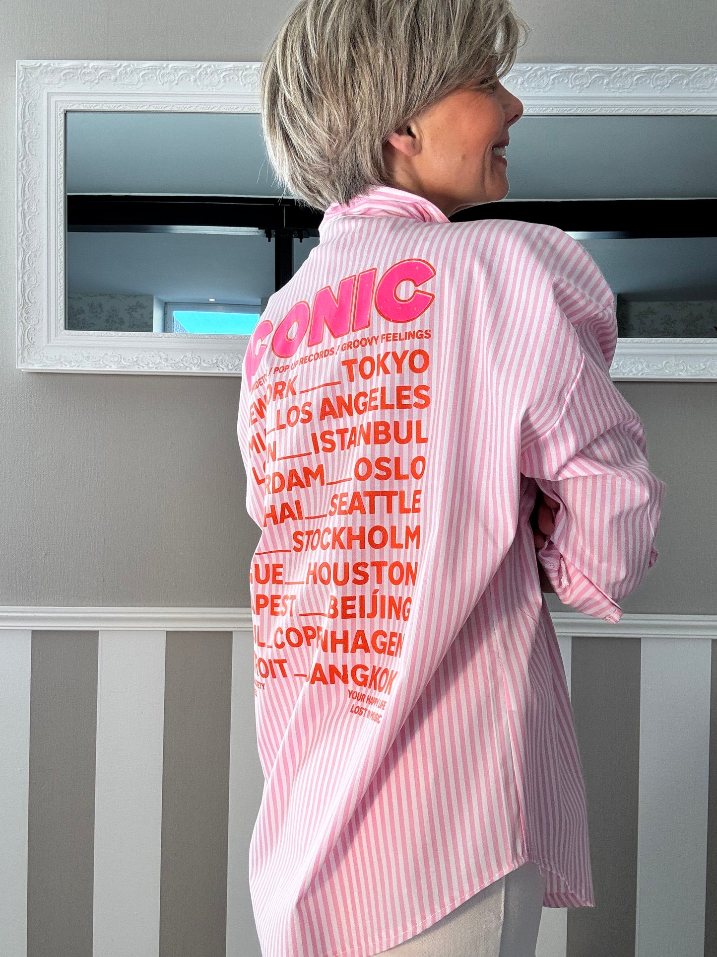 Chemise à rayures Iconic