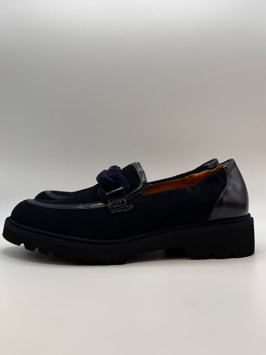 Mocassin bleu marine Cycluz
