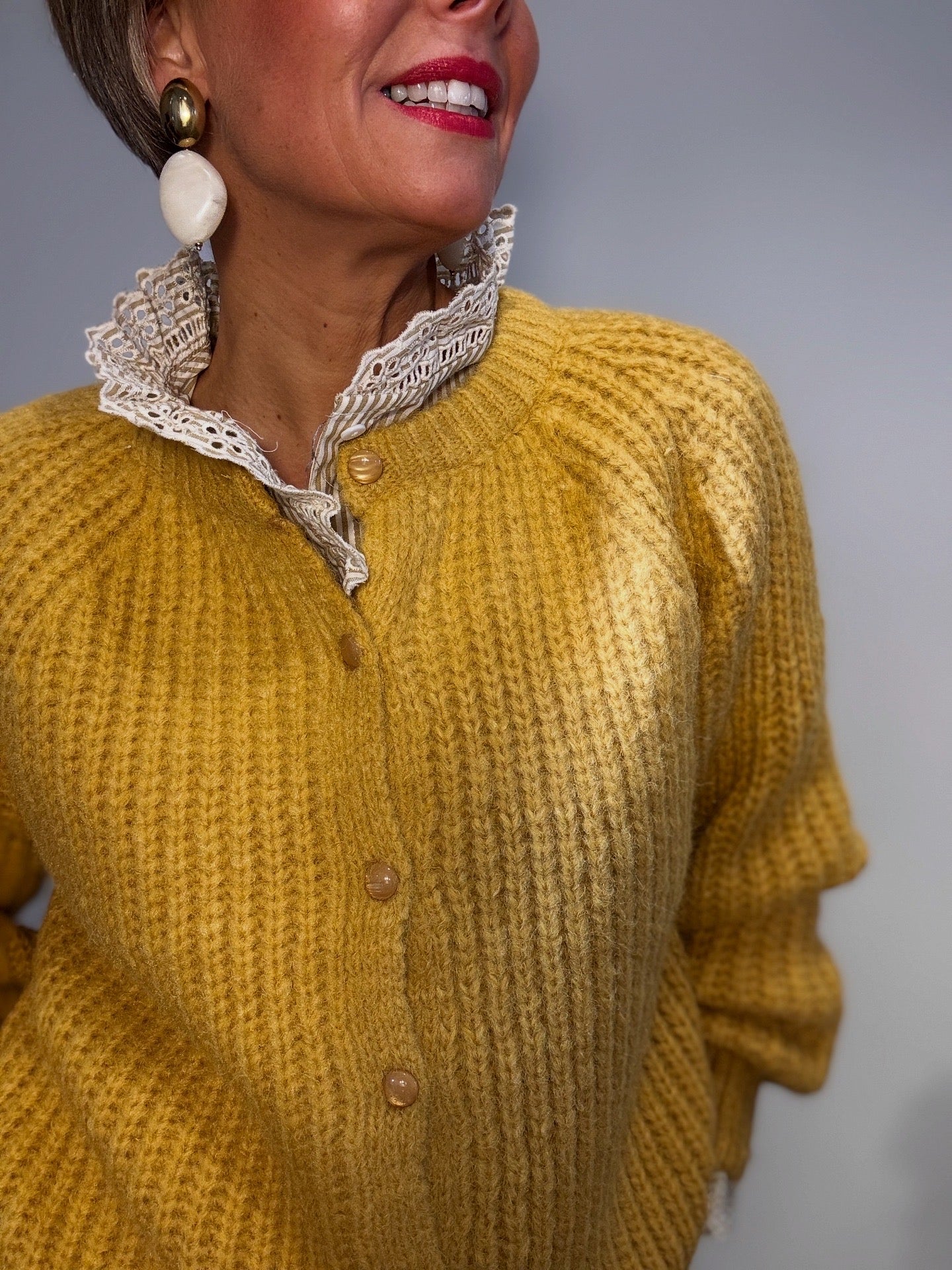 Le Gilet grosse maille Bérengère