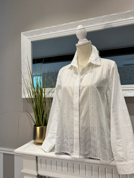 Le chemisier blanc Pépette