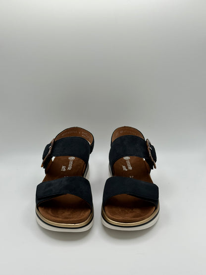 Sandales bleues marine Remonte D1J62
