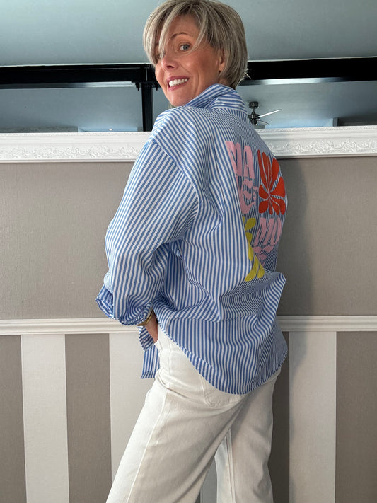 Chemise à rayures Made for More