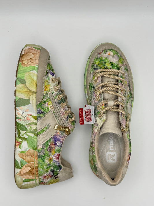 Baskets fleuries Rieker M7722-91