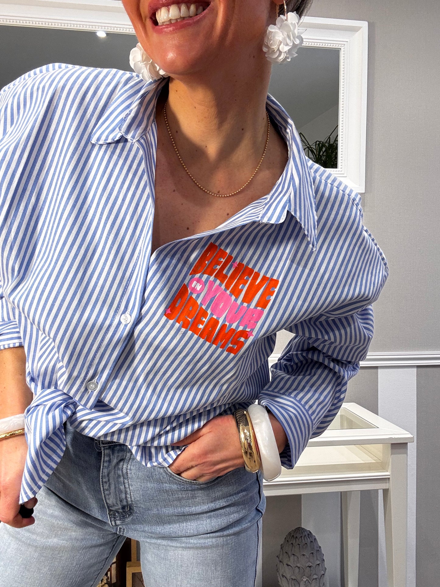La chemise « Believe in your dreams »