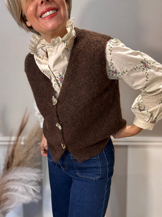 Le gilet sans manche Ingrid