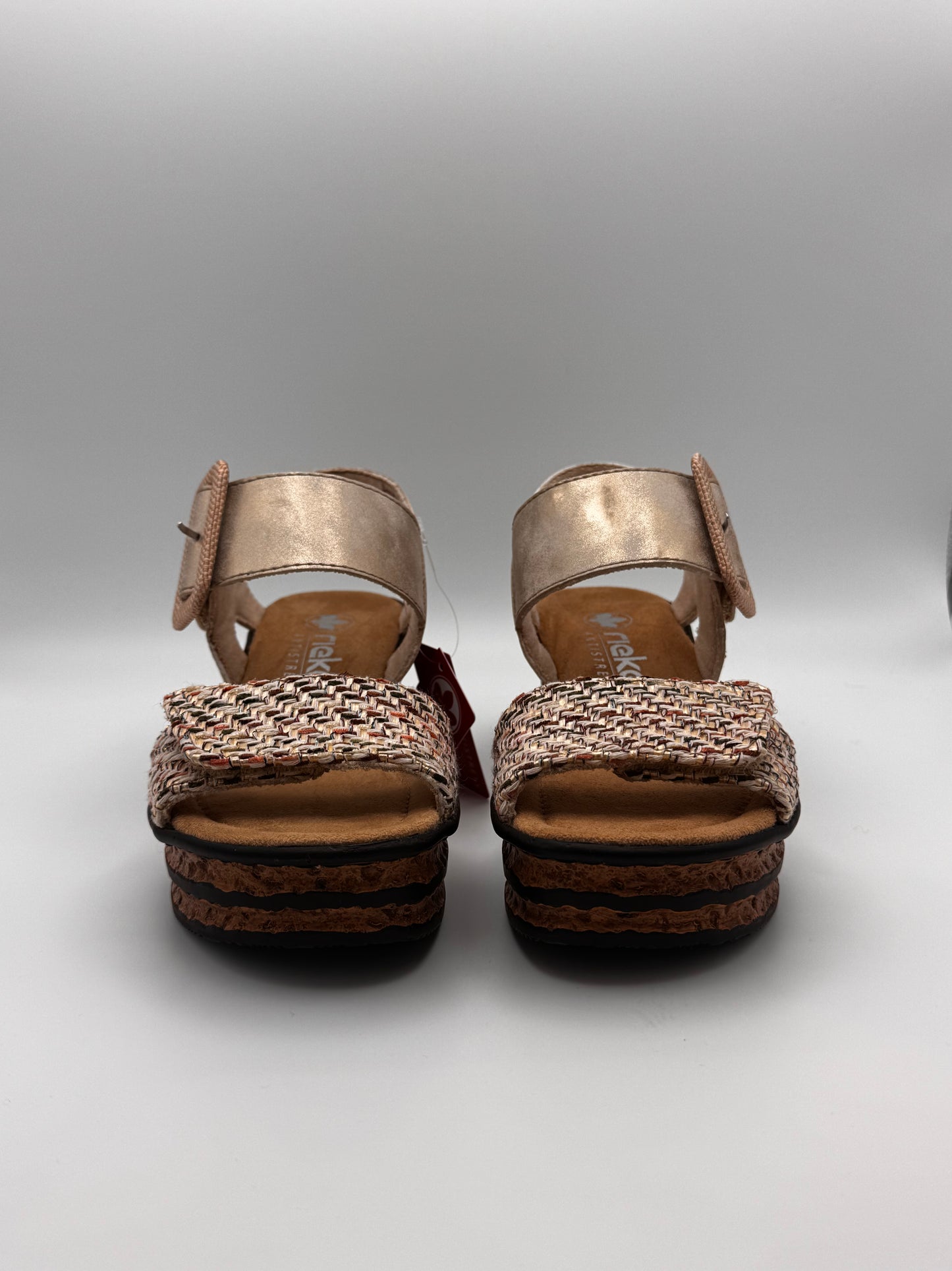 Sandales compensées Rieker 68172-60