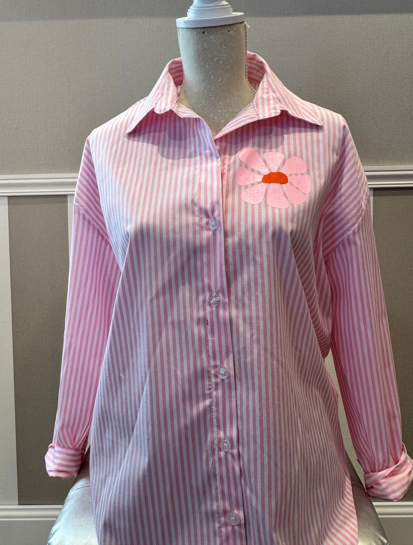 Chemise à rayures Made for More