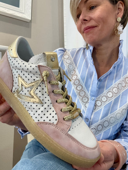 Baskets roses Cetti C-1400