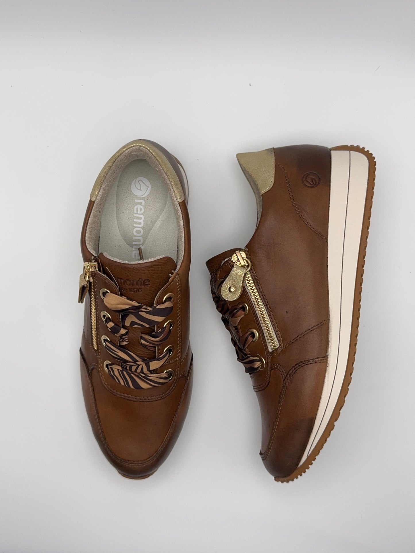 Le sneaker camel D0H11-25 Remonte