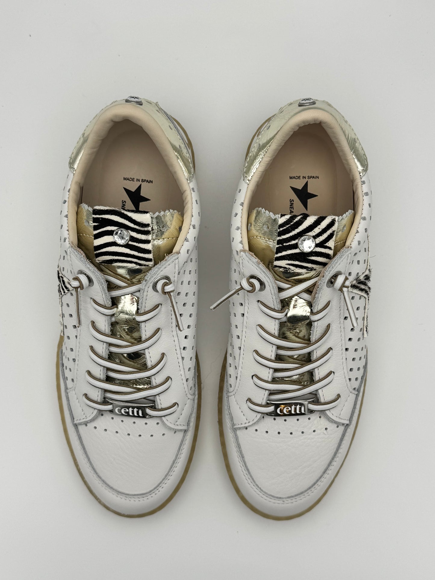 Baskets blanches  Cetti C-1400