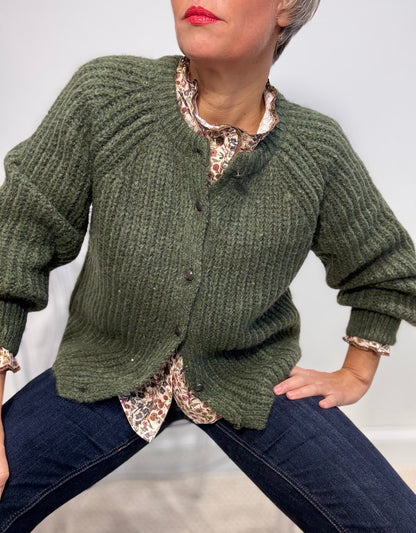 Le Gilet grosse maille Bérengère