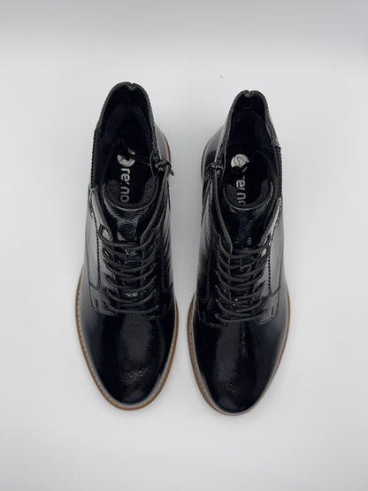 Boots vernis noir D0F79-00 Remonte