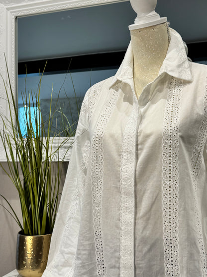 Le chemisier blanc Pépette