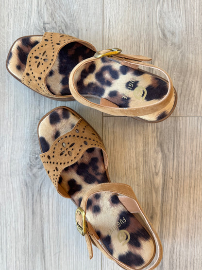 Sandales Camel Ombel de chez Fugitive