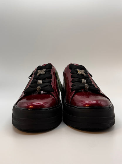 Basket vernis rouge D1C09 Remonte