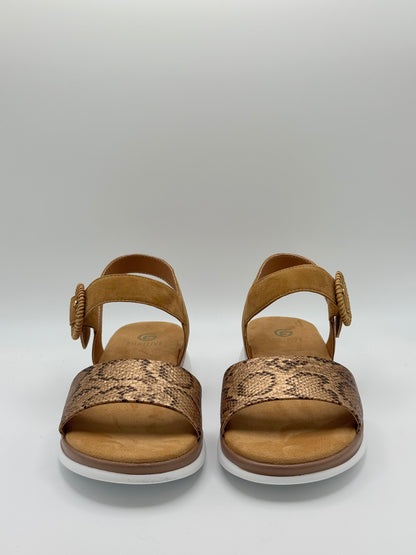 Sandales Acadie Camel Fugitive