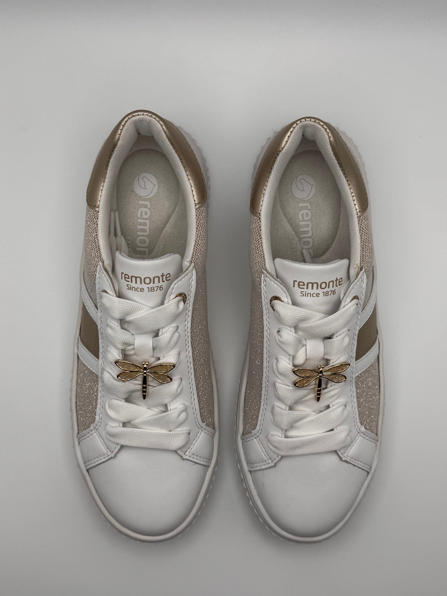 Baskets dorées Remonte D3E01-90