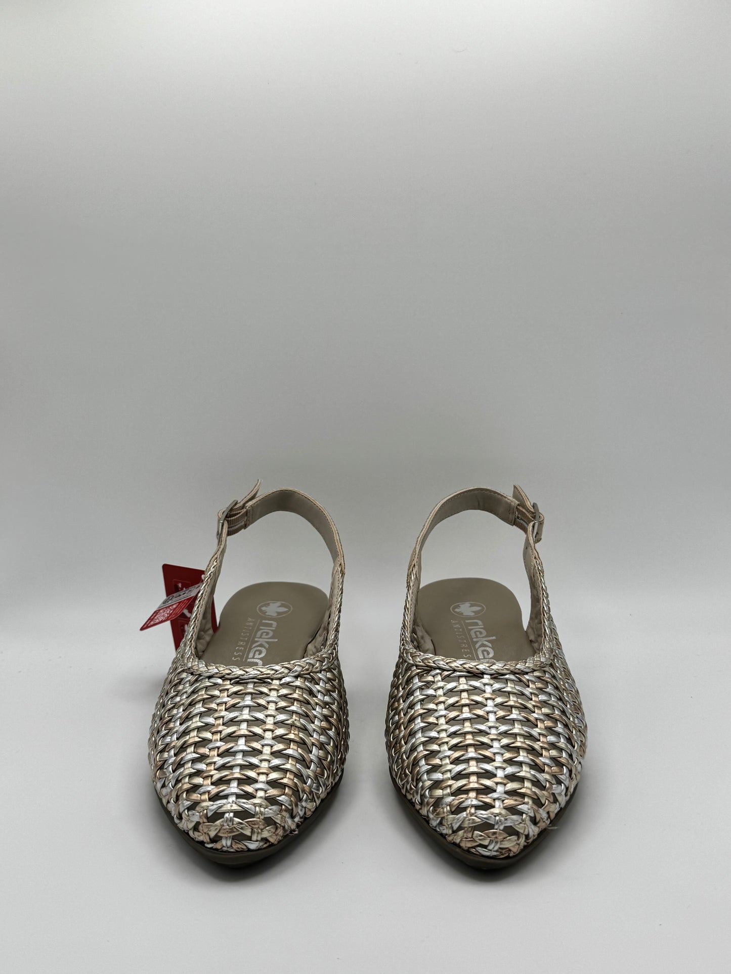 Chaussures plates tressées Rieker 47078-90