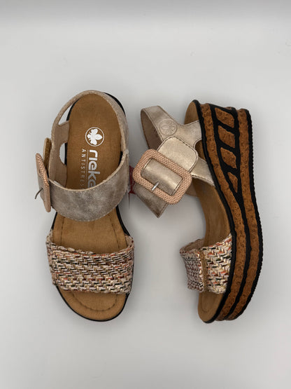 Sandales compensées Rieker 68172-60