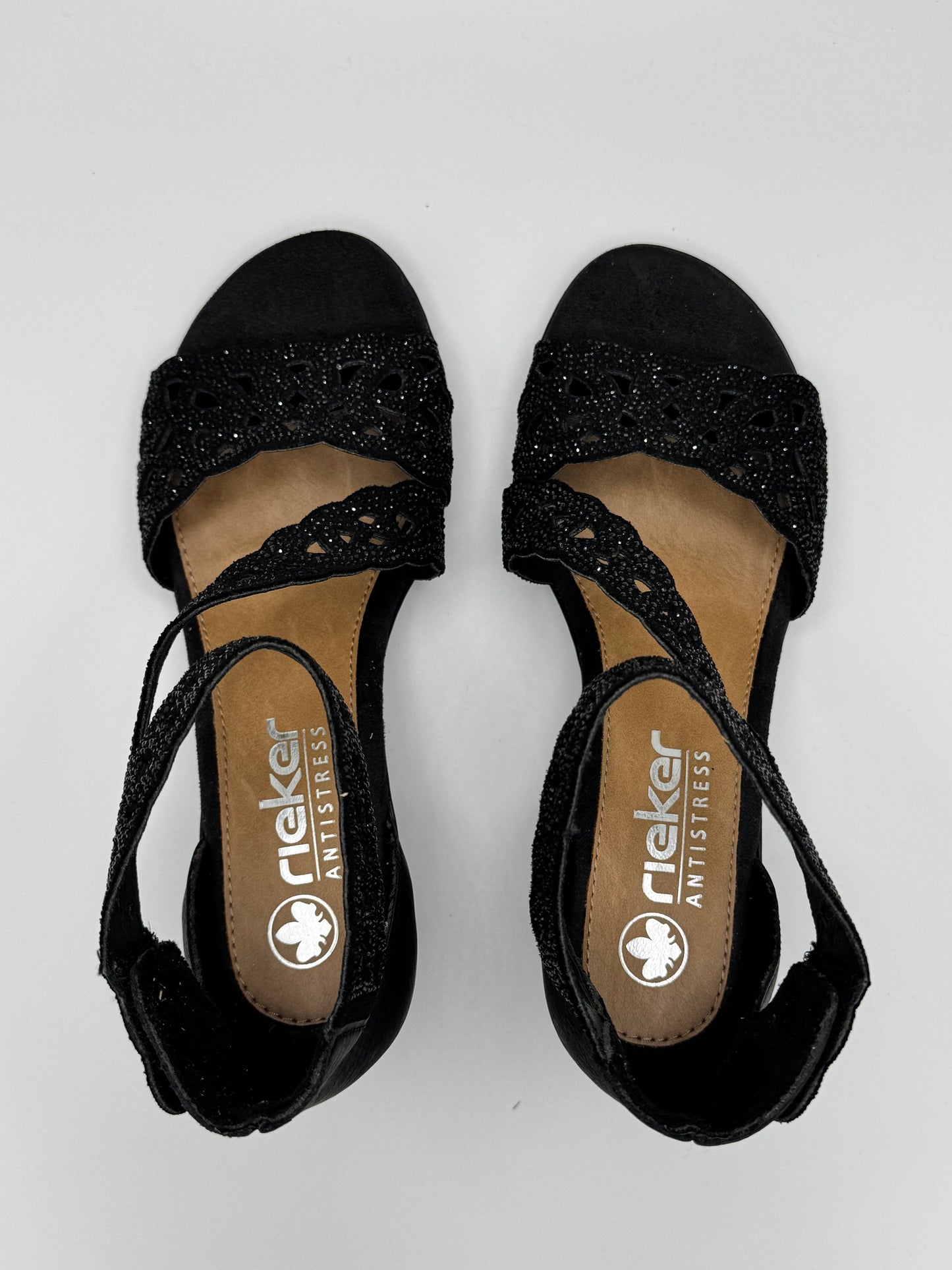 Sandales à talon et à strass Rieker 64657-00