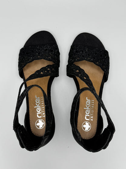 Sandales à talon et à strass Rieker 64657-00