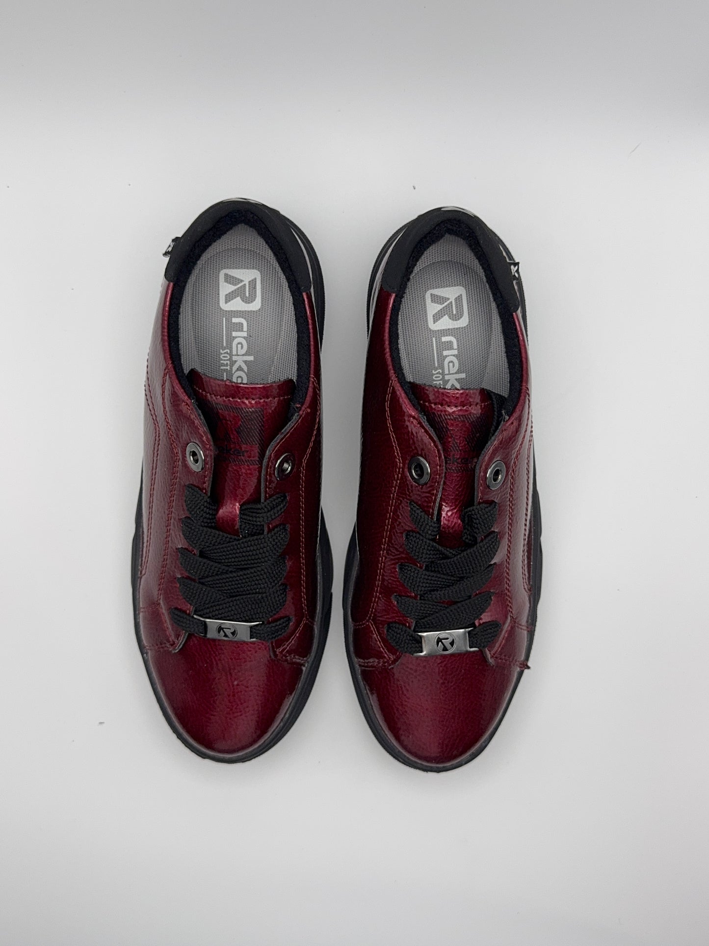 La basket bordeaux vernis W2601-35 Rieker