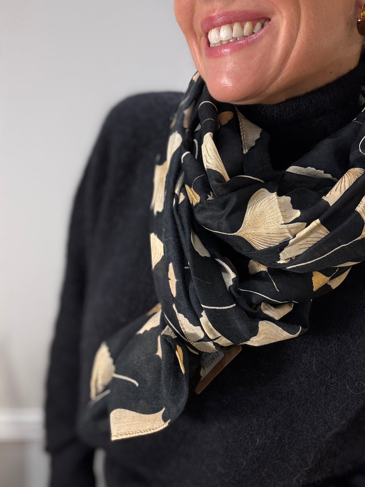 Le foulard ginkgo