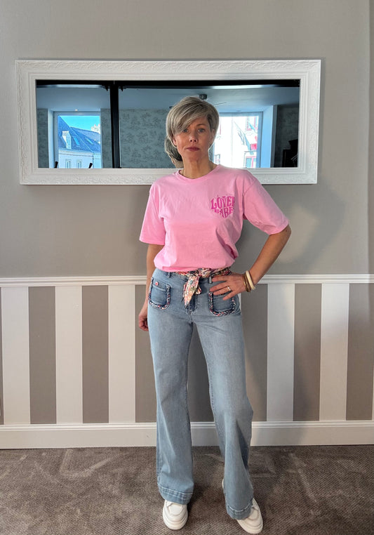 Jean’s poches tressées