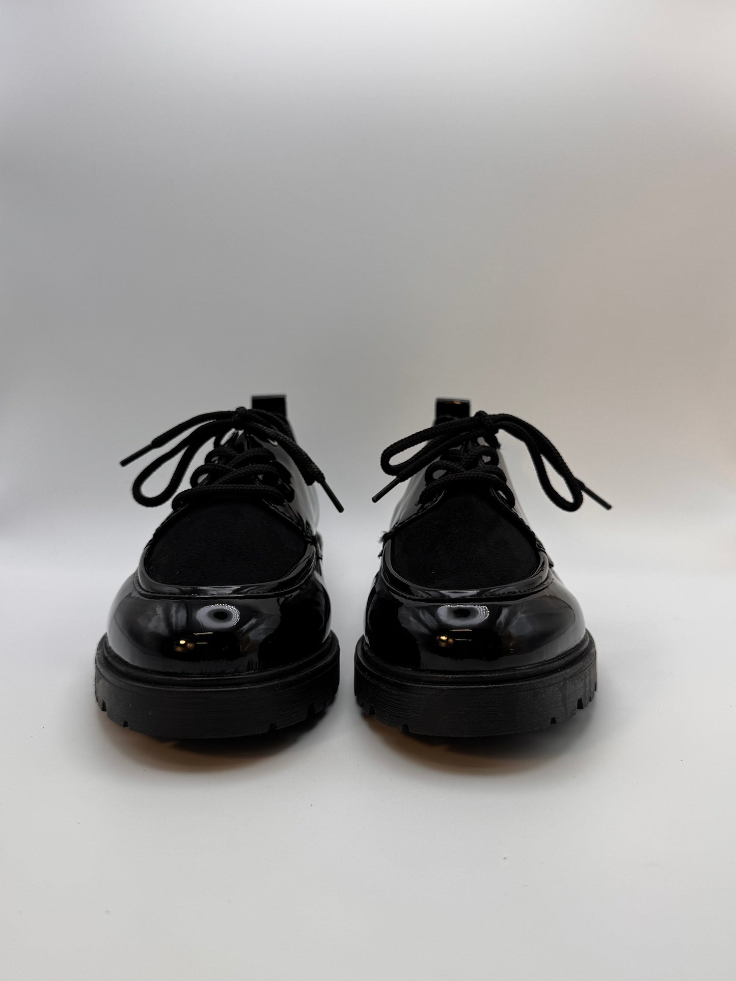 Derby vernis noir 45500-00 Rieker