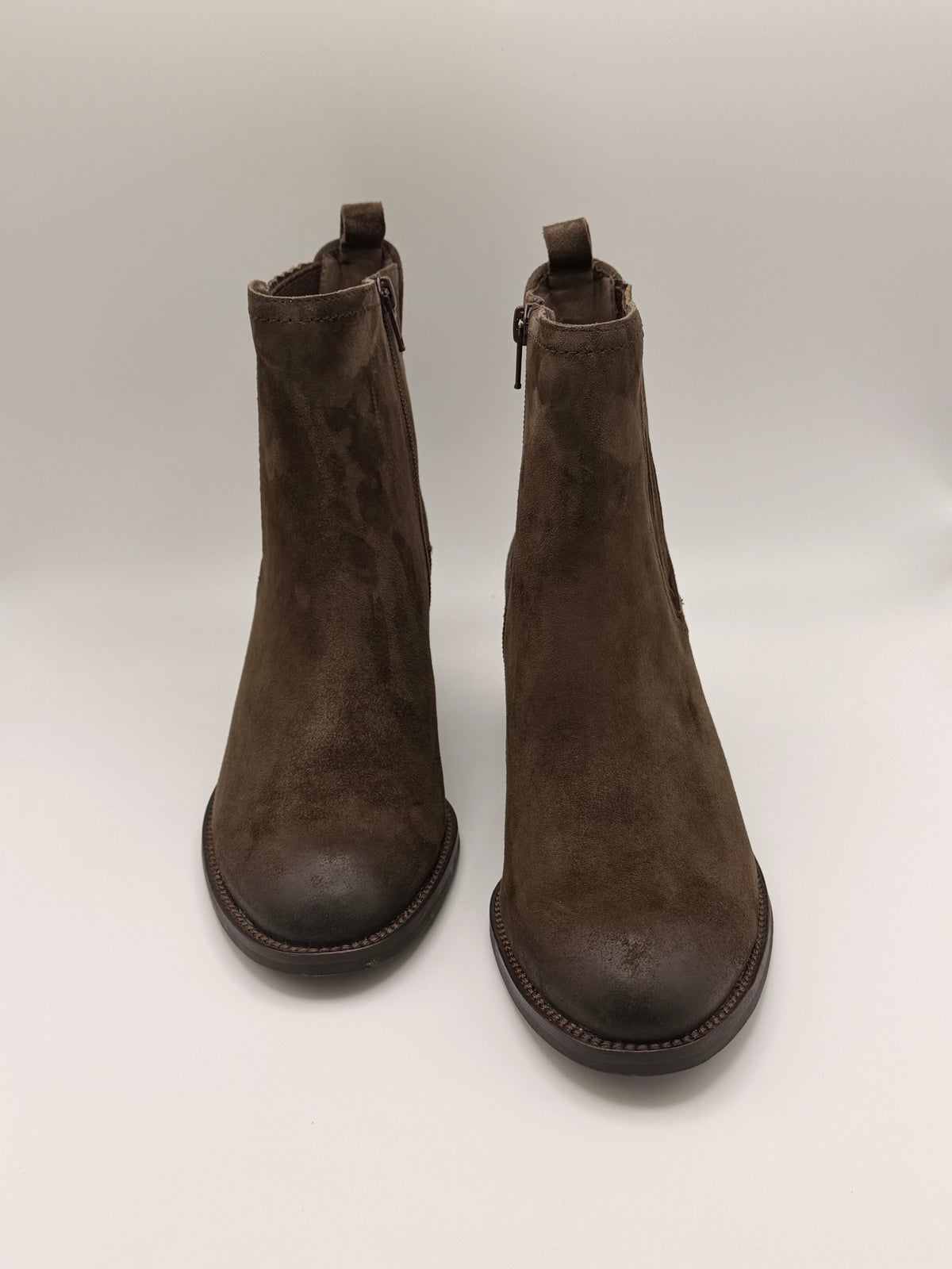 Bottines en nubuck marron Gony, Fugitive