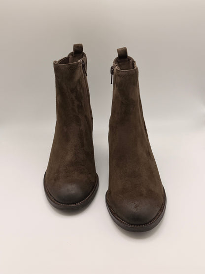 Bottines en nubuck marron Gony, Fugitive