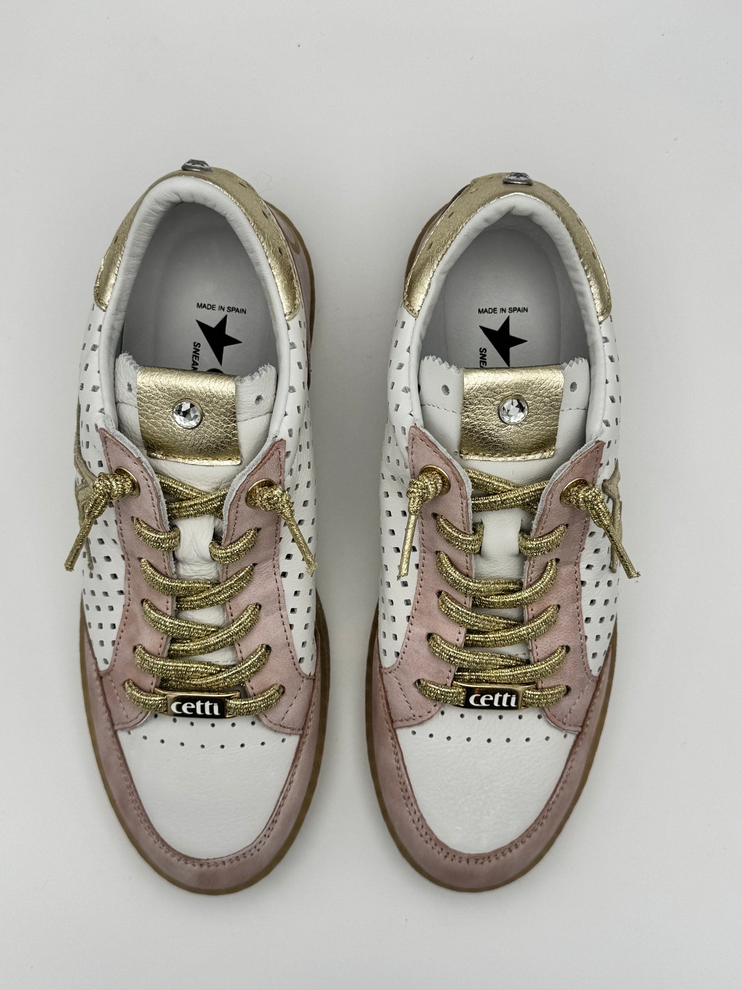 Baskets roses Cetti C-1400