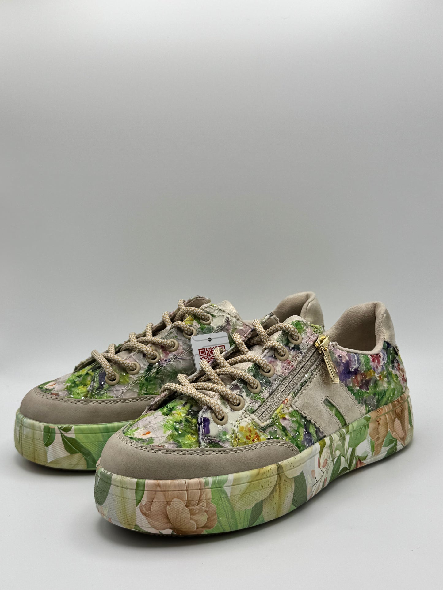 Baskets fleuries Rieker M7722-91