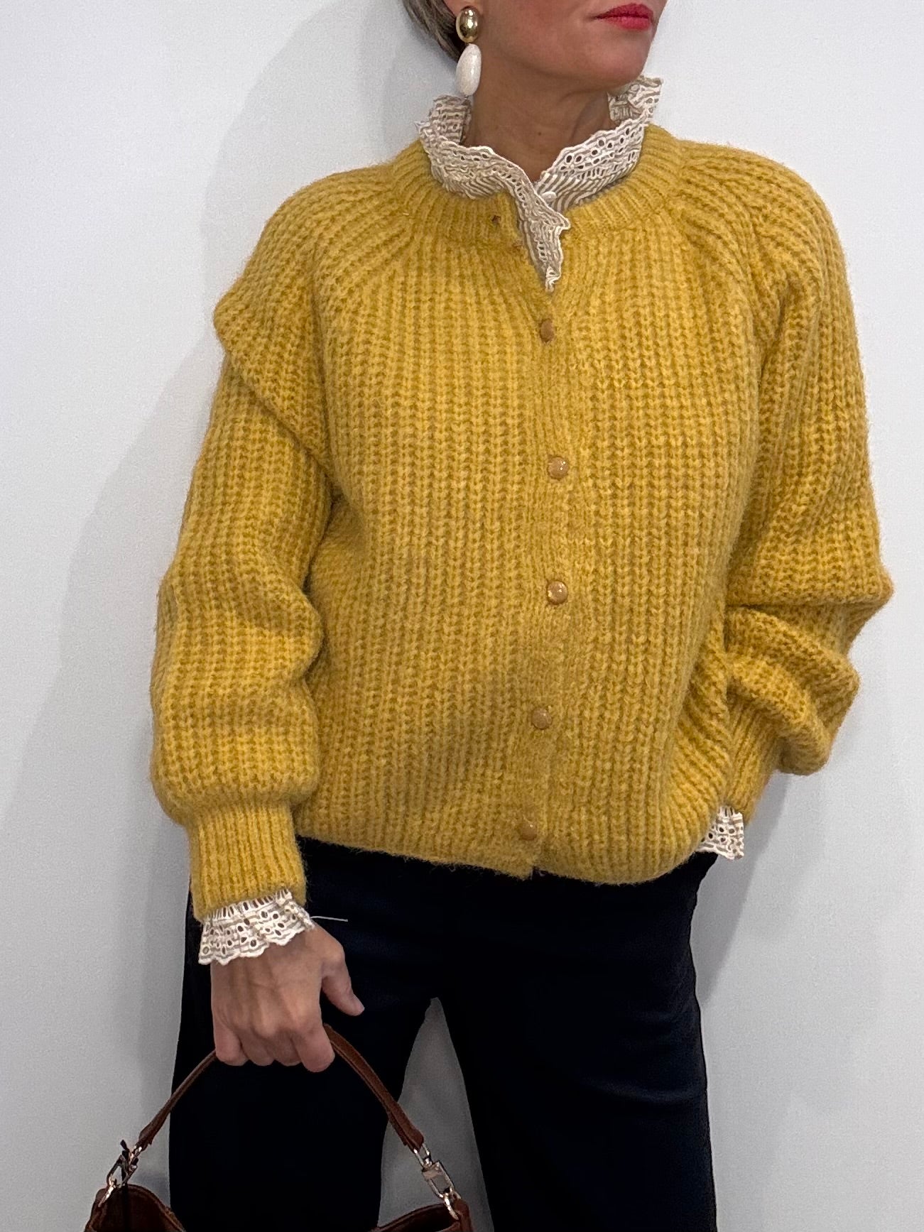 Le Gilet grosse maille Bérengère