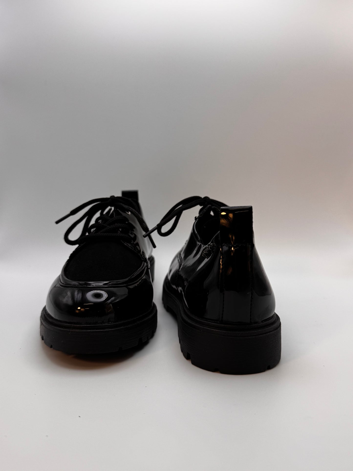 Derby vernis noir 45500-00 Rieker