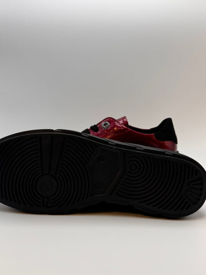 La basket bordeaux vernis W2601-35 Rieker