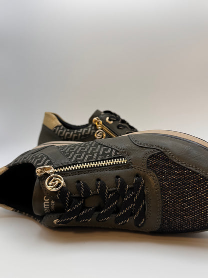 Sneaker kaki D1G08-54 Remonte